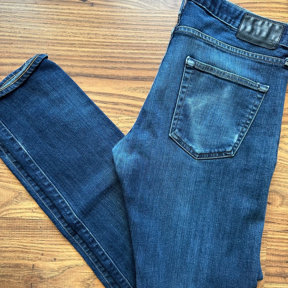 Ag Adriano Goldschmied Blue Straight Jeans Men size 34